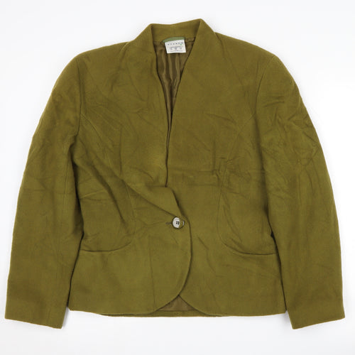 Alexon Women's Green Blazer Jacket UK Size 12