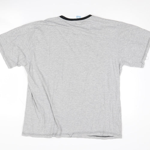 City Grey Logo Men's Large T-Shirt