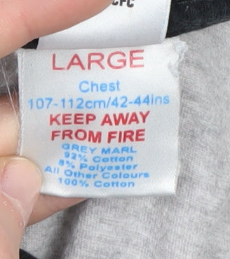 City Grey Logo Men's Large T-Shirt