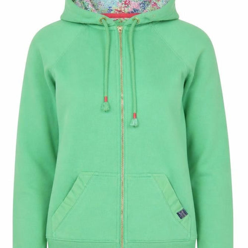 Joules Women's Green Full Zip Hoodie XS