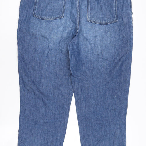 Wrangler Womens Blue Ankle Jeans, Size 10