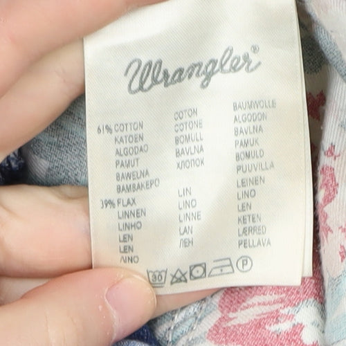 Wrangler Womens Blue Ankle Jeans, Size 10