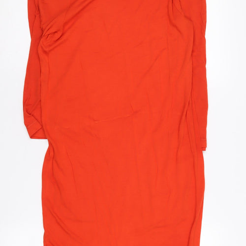 White Stuff Women's Orange Dress Size 8
