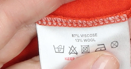 White Stuff Women's Orange Dress Size 8