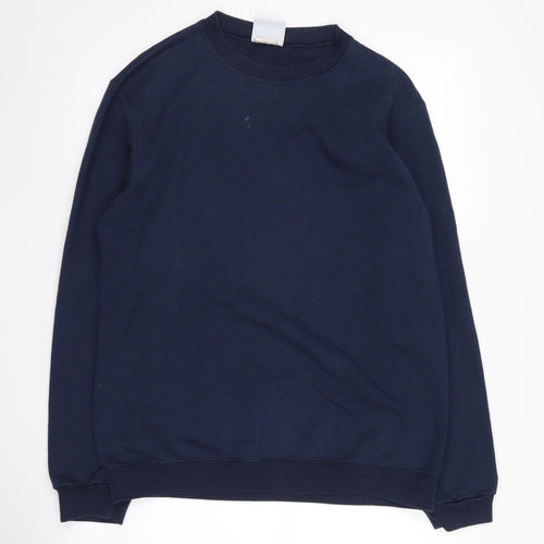 Champion Mens Blue XXL Pullover Sweatshirt Crew Neck
