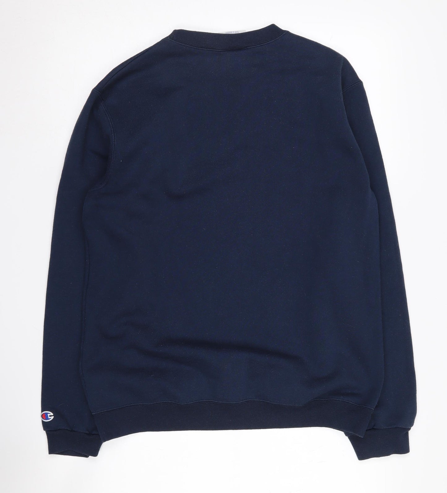 Champion Mens Blue XXL Pullover Sweatshirt Crew Neck