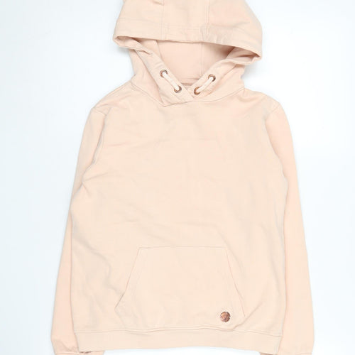 Firetrap Girls Beige Hoodie 11-12 Years Pullover Casual