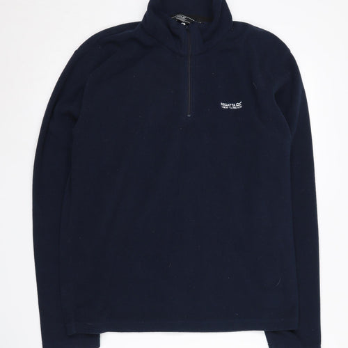 Regatta Men's Blue Pullover Fleece Sweatshirt M