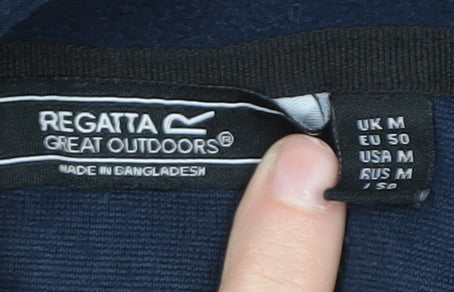 Regatta Men's Blue Pullover Fleece Sweatshirt M
