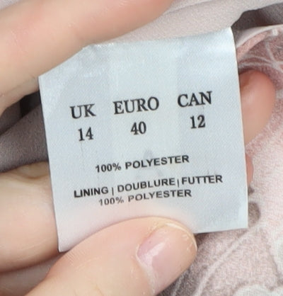 Jacques Vert Women's Size 14 Floral Blouse