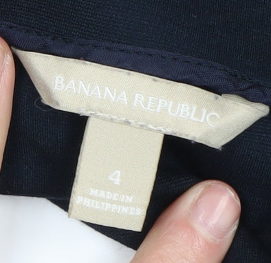 Banana Republic Women's Black Sheath Dress Size 4