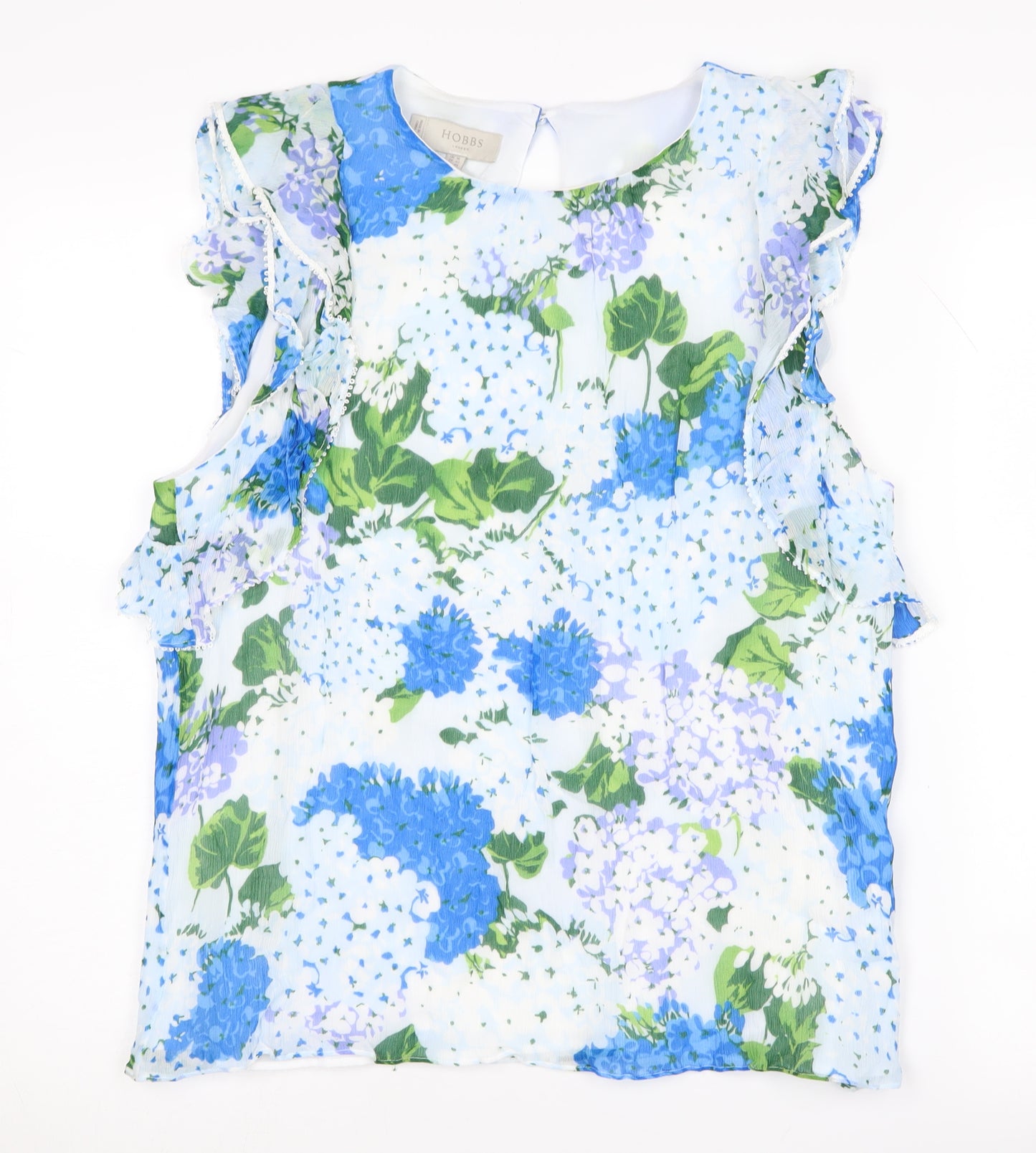 Hobbs Women's Floral Blouse, Multicolour, Size 18