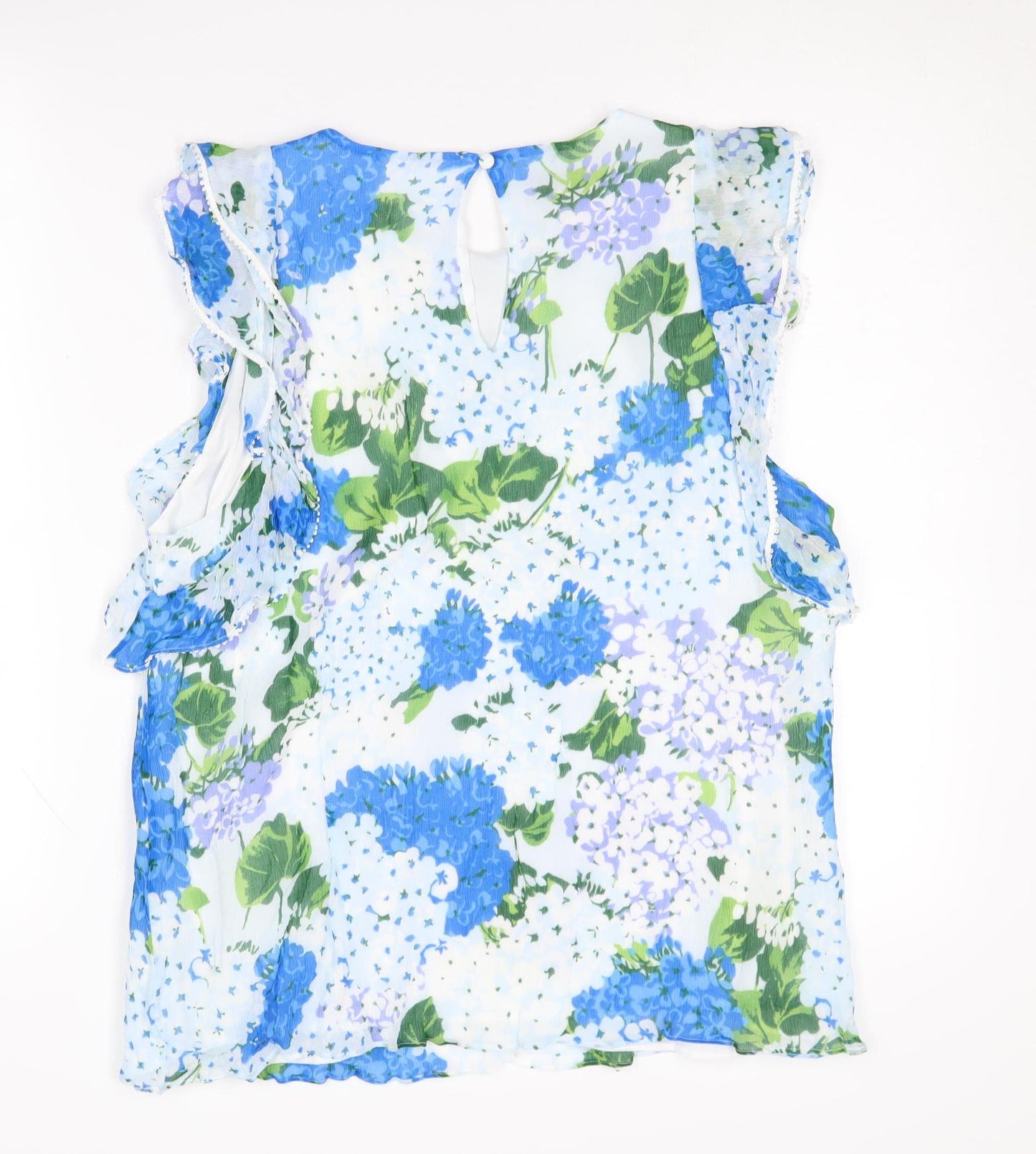 Hobbs Women's Floral Blouse, Multicolour, Size 18