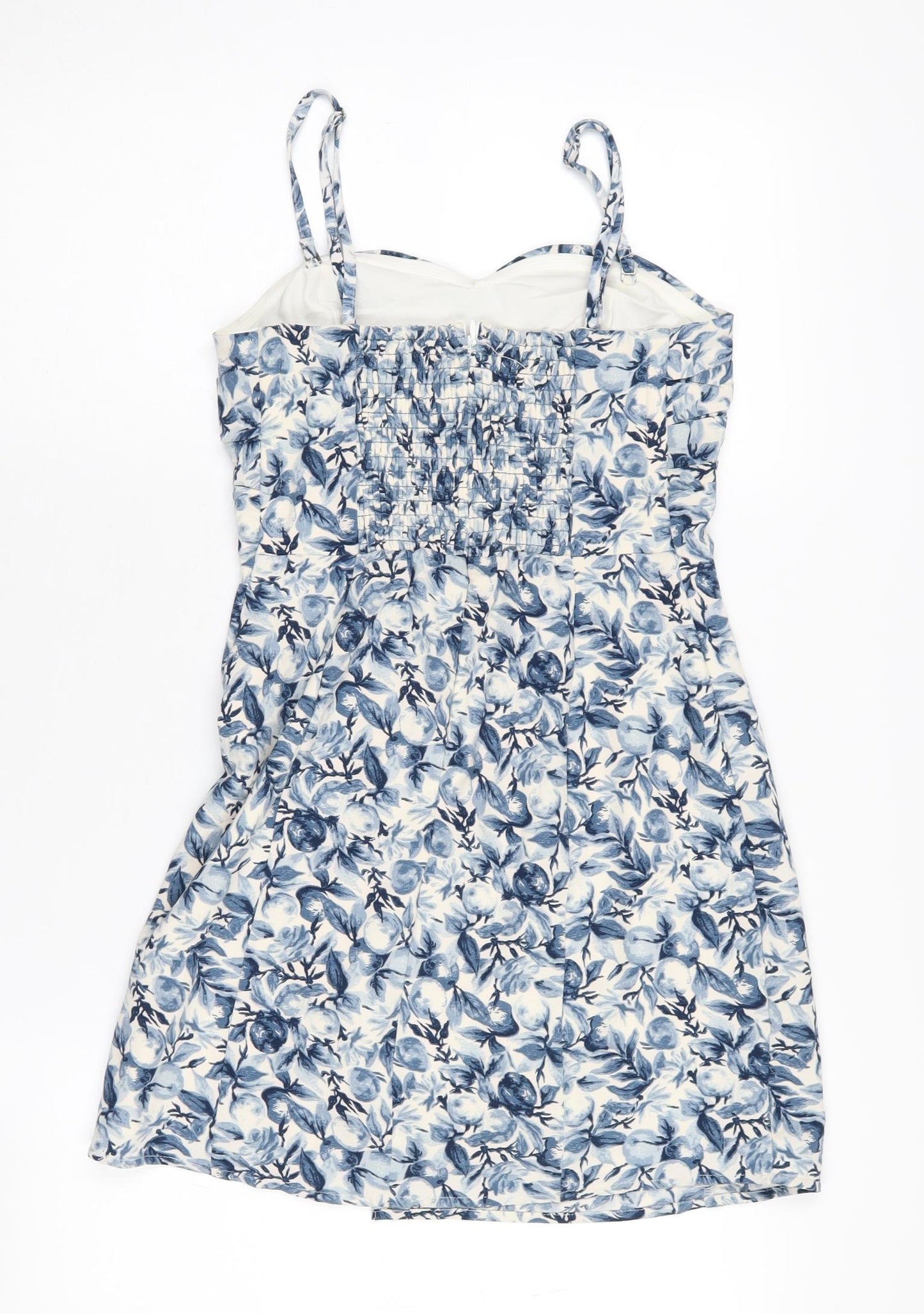 Abercrombie & Fitch Women's Blue Floral Dress XS