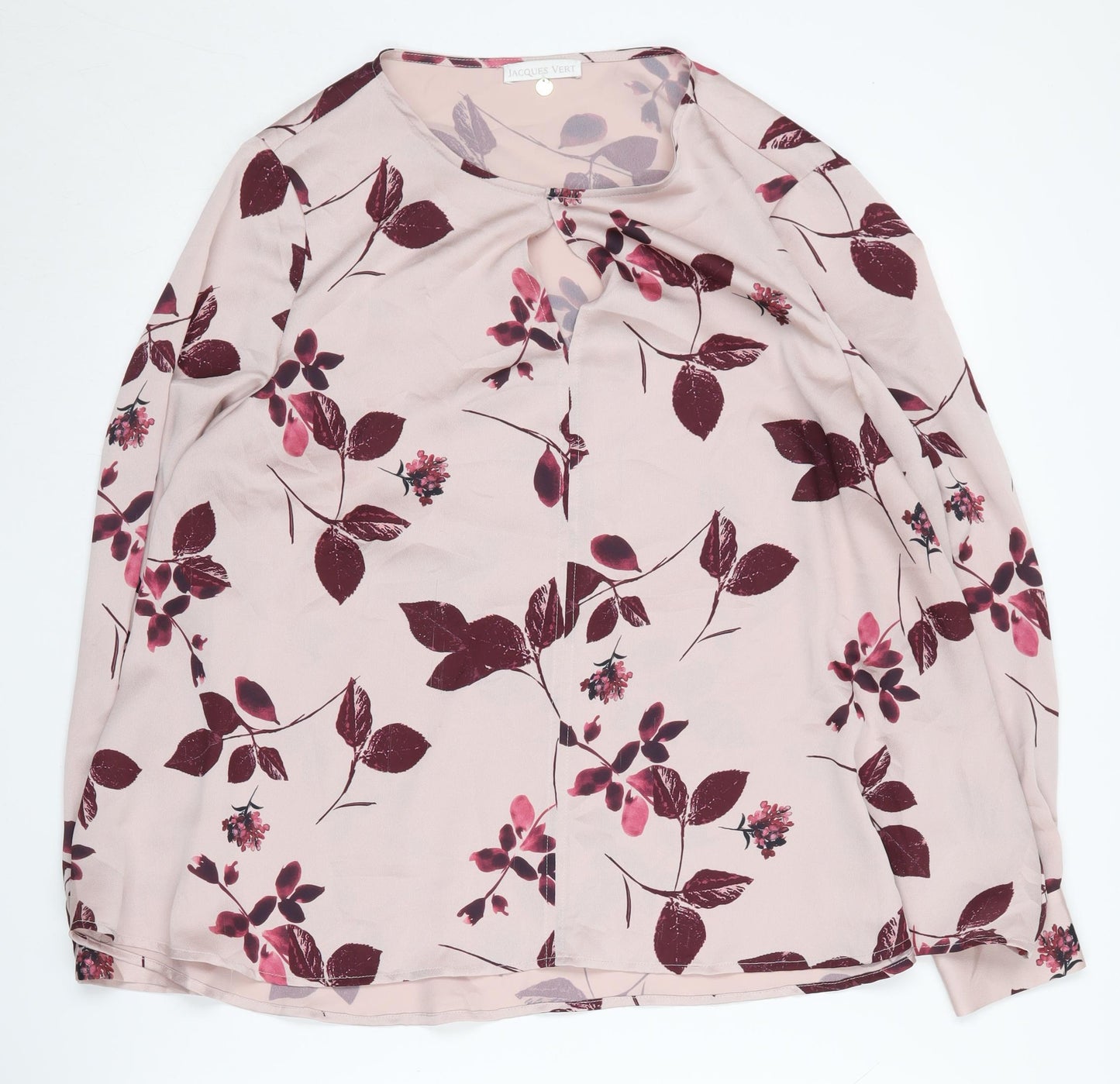 Jacques Vert Women's Multicoloured Floral Blouse Size 18