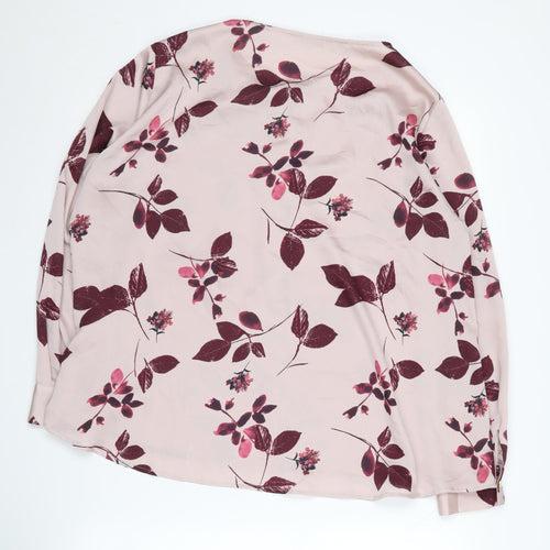 Jacques Vert Women's Multicoloured Floral Blouse Size 18