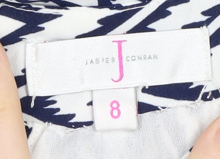 Jasper Conran Women's Chevron Halter Long Dress, Size 8