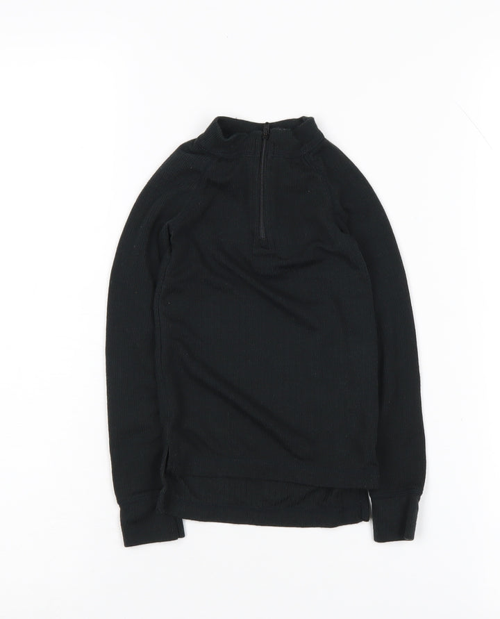 Trespass Boys Black Sweatshirt 2-3 Years