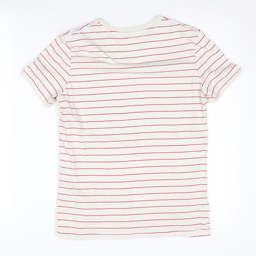 Henri Lloyd Boys White Striped T-Shirt, Size 14-15 Years