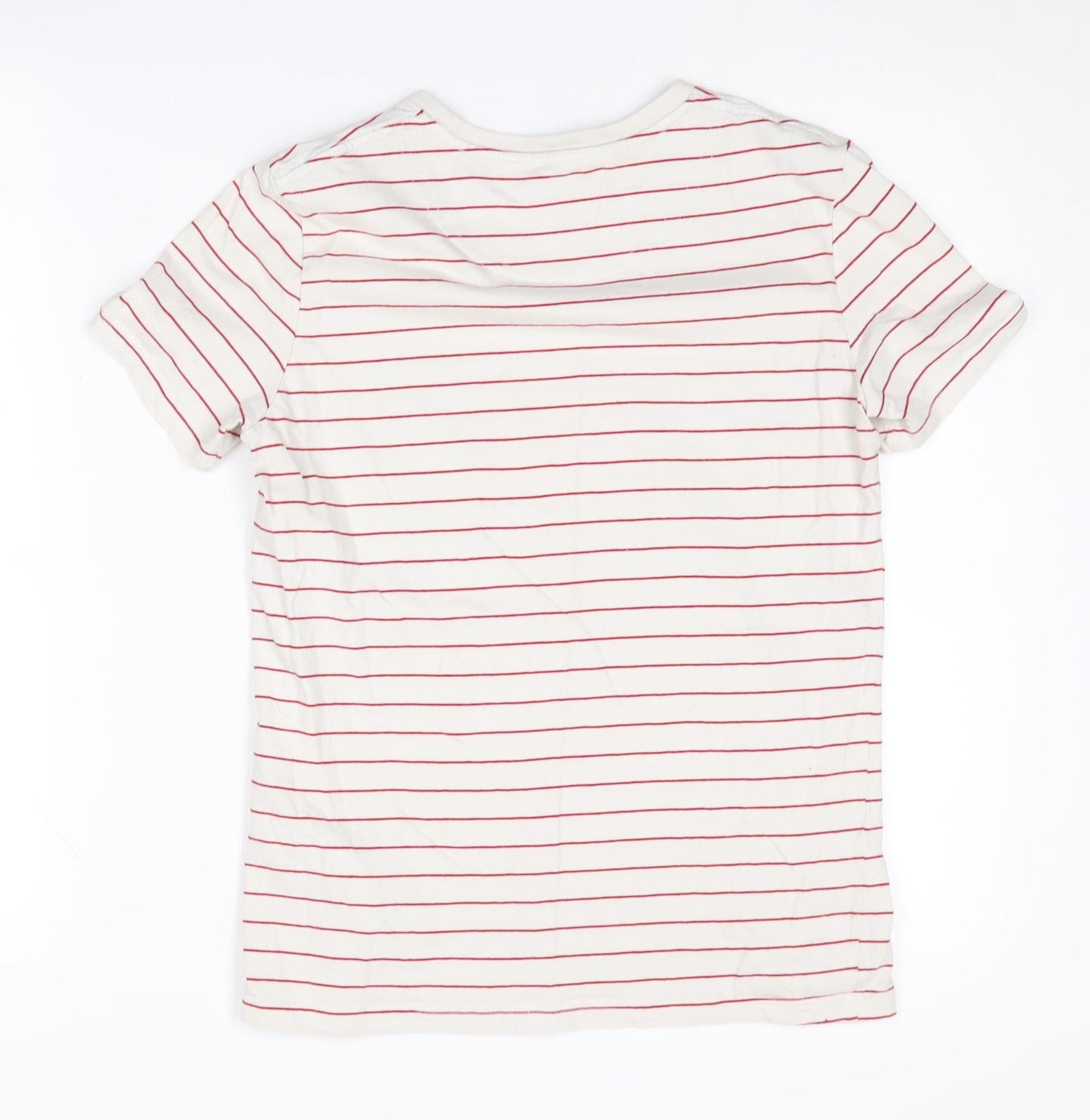 Henri Lloyd Boys White Striped T-Shirt, Size 14-15 Years