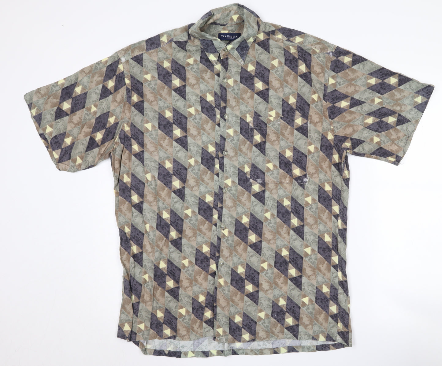 Van Heusen Men's Multicoloured Geometric Shirt