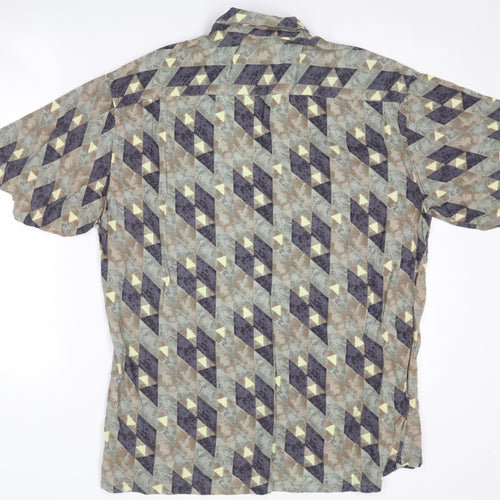 Van Heusen Men's Multicoloured Geometric Shirt