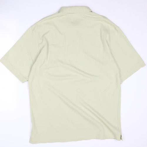 Viyella Men's Green Polo Shirt XL Short Sleeve