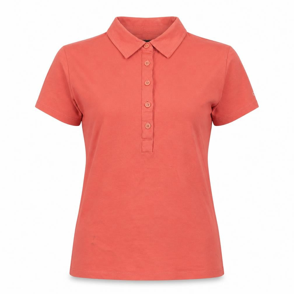 Calvin Klein Women's Red Polo Shirt M Casual