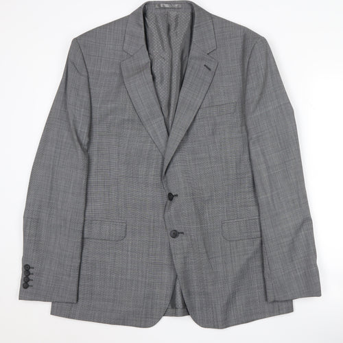 STVDIO Jeff Banks Men's Grey Blazer 44 Regular Fit