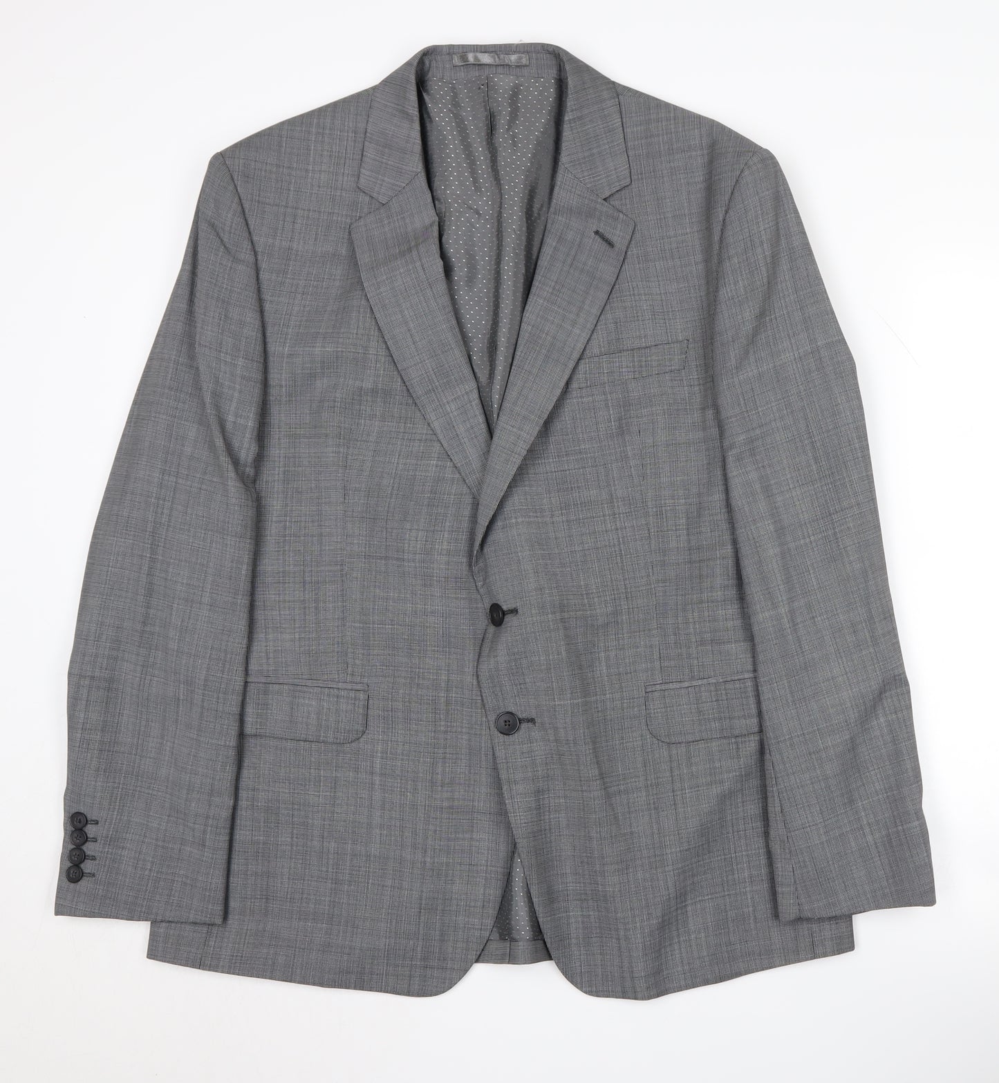 STVDIO Jeff Banks Men's Grey Blazer 44 Regular Fit