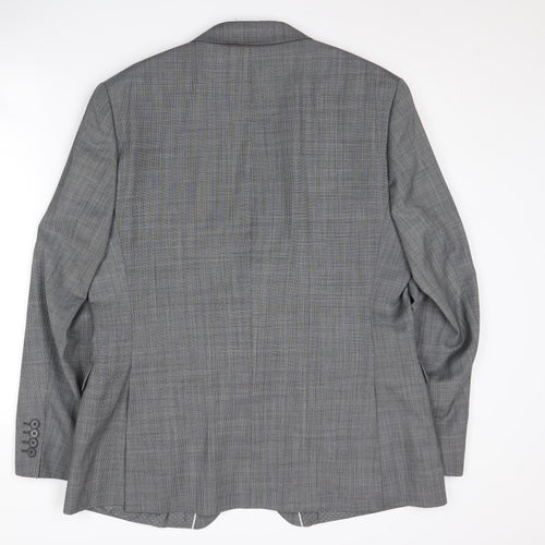 STVDIO Jeff Banks Men's Grey Blazer 44 Regular Fit