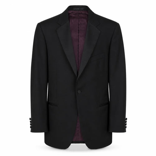 Pierre Cardin Men's Black Tuxedo Blazer, 40R, Formal Coat