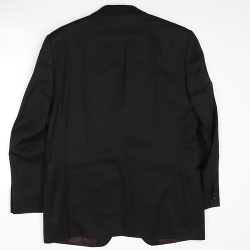 Pierre Cardin Men's Black Tuxedo Blazer, 40R, Formal Coat