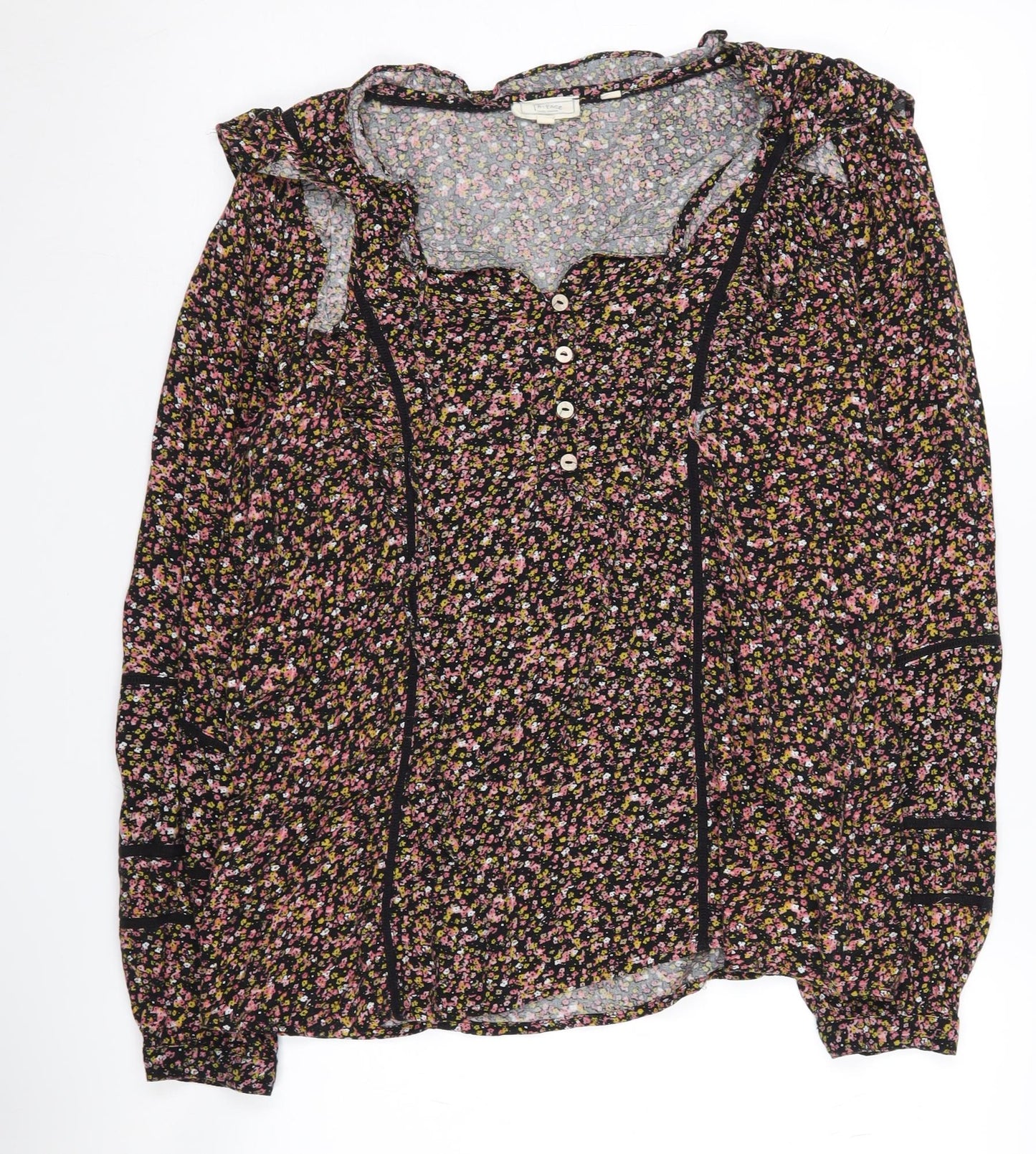 Fat Face Women's Multicoloured Floral Blouse Size 10