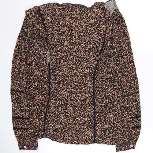 Fat Face Women's Multicoloured Floral Blouse Size 10