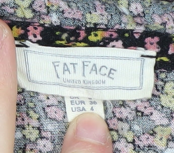 Fat Face Women's Multicoloured Floral Blouse Size 10