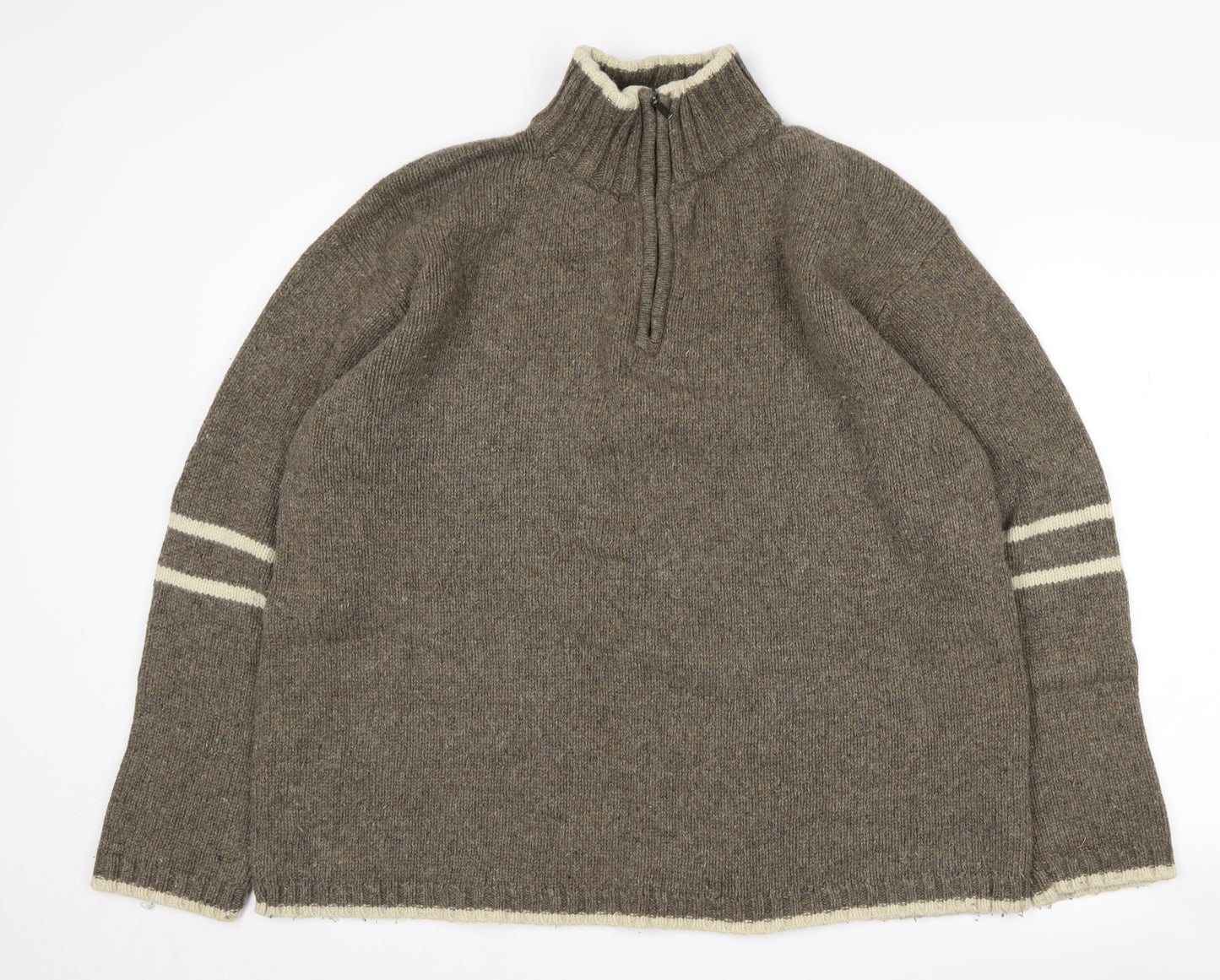 Peter Storm Men's Brown Pullover Jumper 2XL