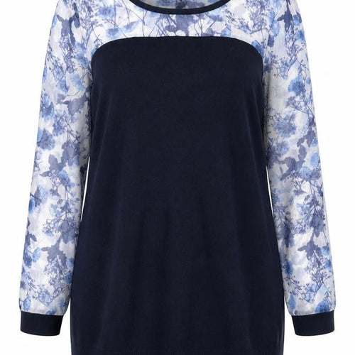 Butterfly by Matthew Williamson Women's Blue Floral Shift Dress