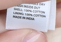 Monsoon Women's Beige Cotton Sleeveless Dress Size 10