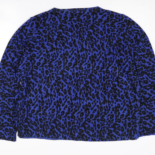 Marks and Spencer Women's Blue Jumper Size 20