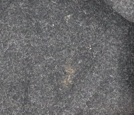 Guise Men's Black Wool Blend XL Overcoat