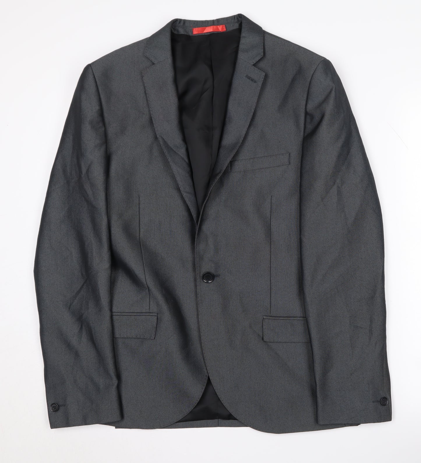 Ventuno 21 Men's Grey 38 Regular Fit Blazer/Jacket