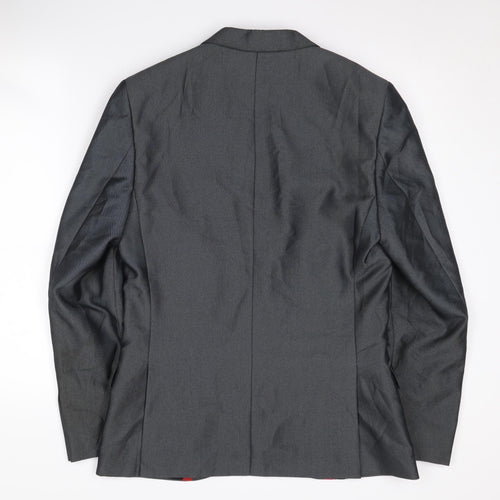 Ventuno 21 Men's Grey 38 Regular Fit Blazer/Jacket