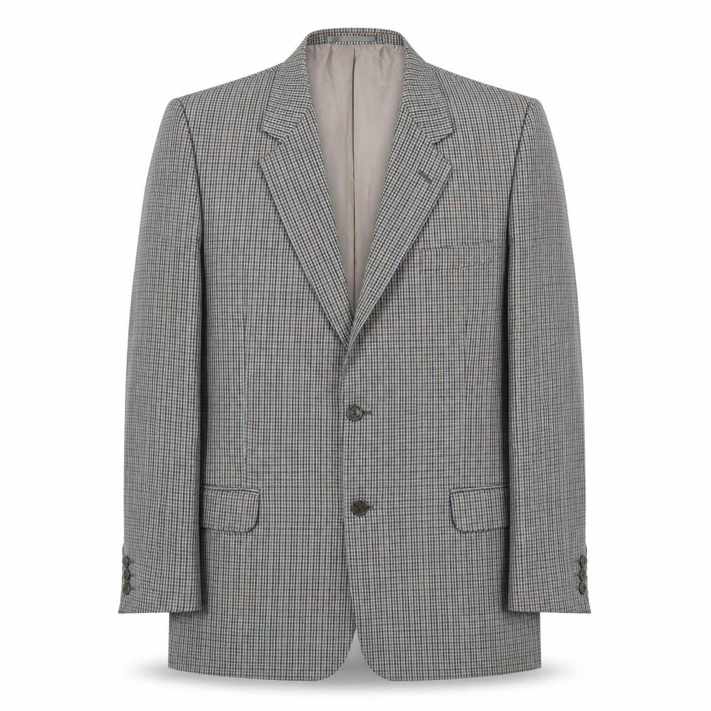 Front view of Debenhams Men's Multicoloured 46 Regular Wool Blazer