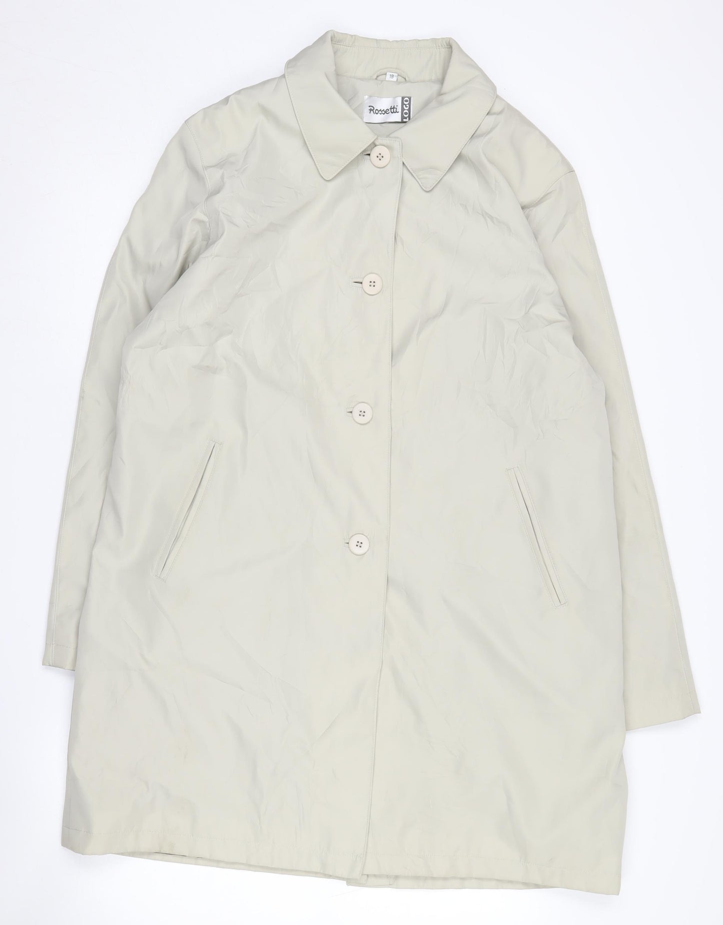 Rossetti Women's Ivory Overcoat Size 18