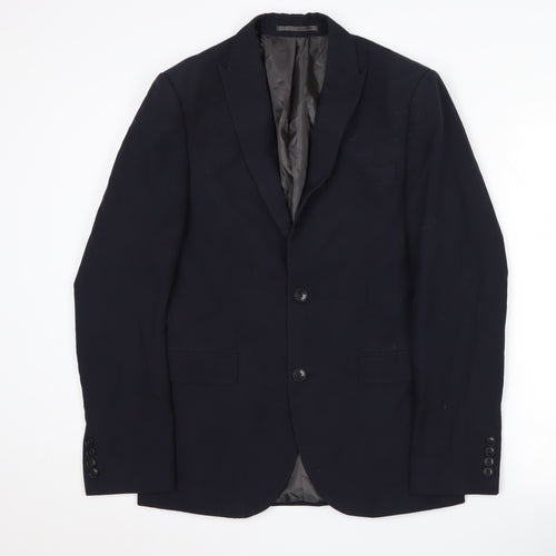 Next Men's Blue Blazer 38 Regular Jacket