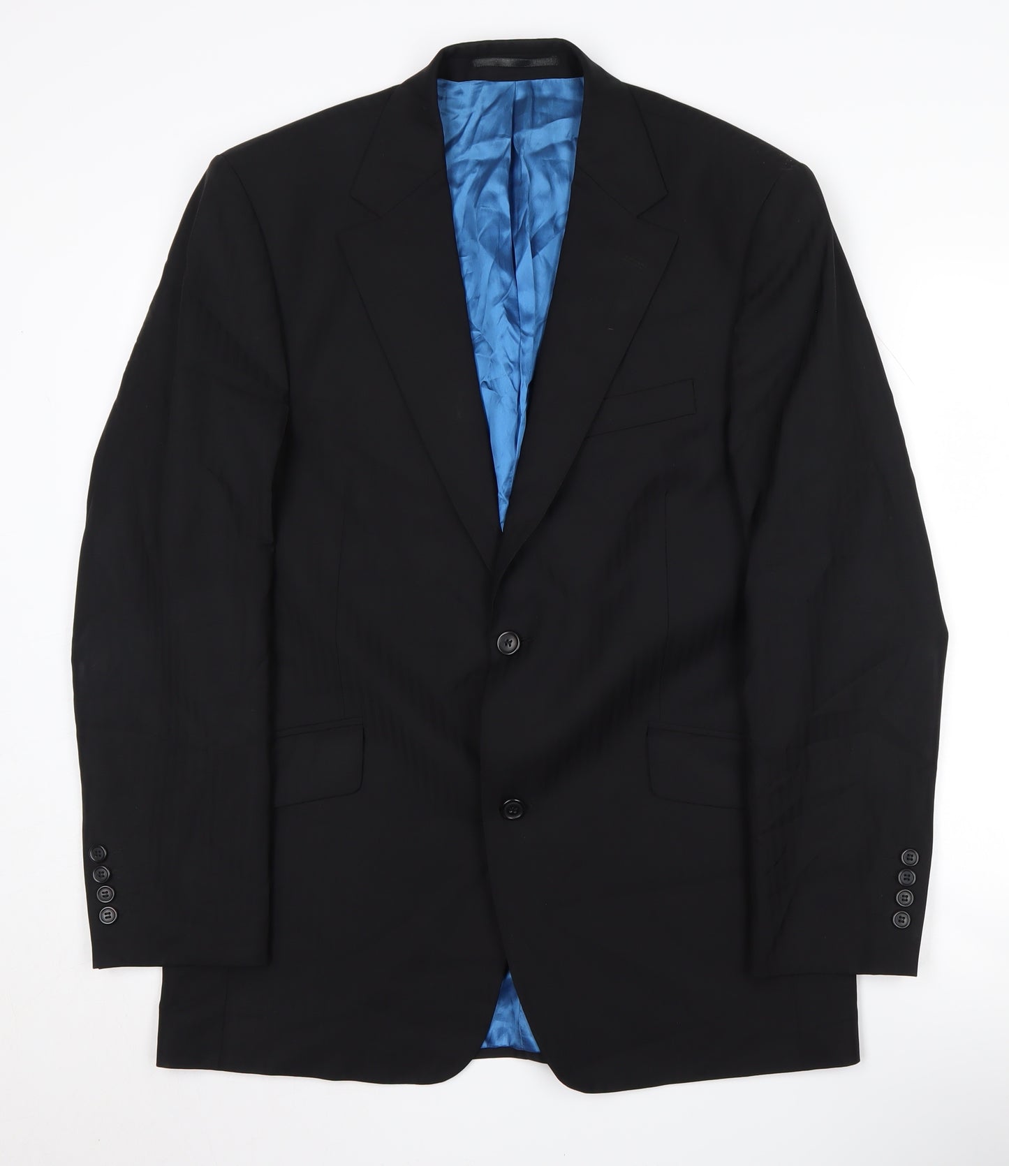 Daniel Hechter Men's Black 40 Regular Fit Blazer