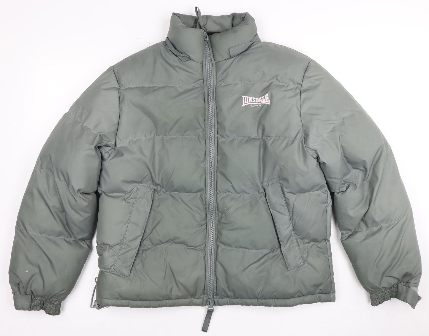 Lonsdale London Women's Grey Puffer Jacket Size 14