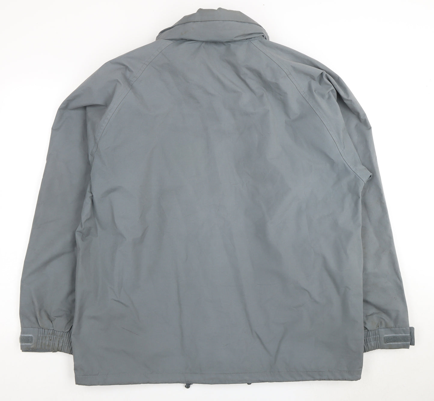 Trespass Men's Grey Waterproof Rain Coat Jacket L