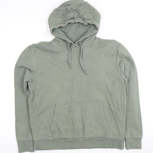 Mountain Warehouse Green Pullover Hoodie, Size 12, Unisex